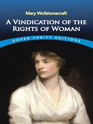 cover image of A Vindication of the Rights of Woman
